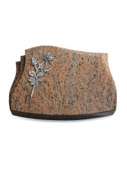 Grabstein Liberty/Raw-Silk Rose 13 (Alu)