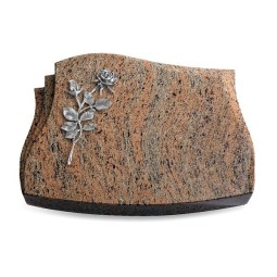 Grabstein Liberty/Raw-Silk Rose 13 (Alu)