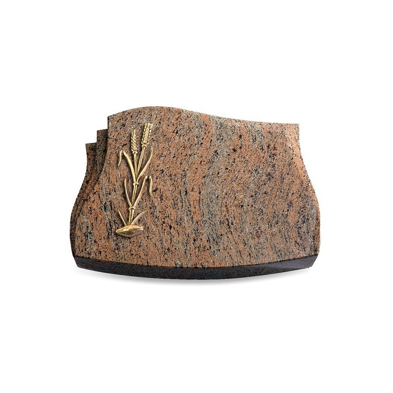 Grabstein Liberty/Raw-Silk Ähren 2 (Bronze)