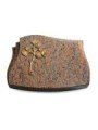 Grabstein Liberty/Raw-Silk Gingozweig 1 (Bronze)