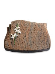 Grabstein Liberty/Raw-Silk Orchidee (Color)