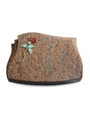 Grabstein Liberty/Raw-Silk Rose 2 (Color)