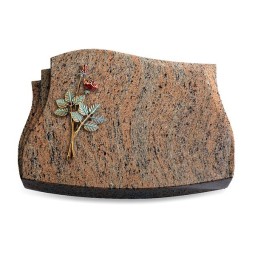 Grabstein Liberty/Raw-Silk Rose 5 (Color)