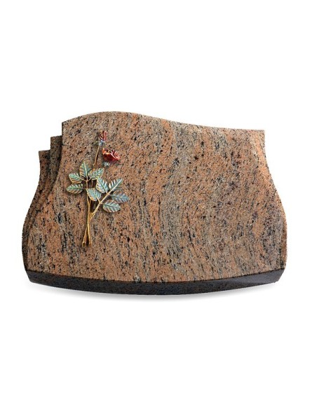 Grabstein Liberty/Raw-Silk Rose 5 (Color)