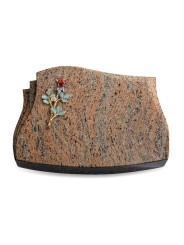 Grabstein Liberty/Raw-Silk Rose 7 (Color)