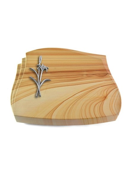 Grabstein Liberty/Woodland Lilienzweig (Alu)