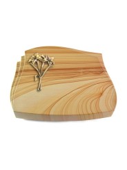 Grabstein Liberty/Woodland Lilie (Bronze)