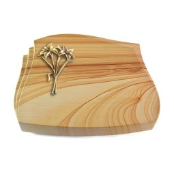 Grabstein Liberty/Woodland Lilie (Bronze)