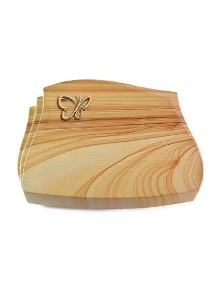 Grabstein Liberty/Woodland Papillon (Bronze)