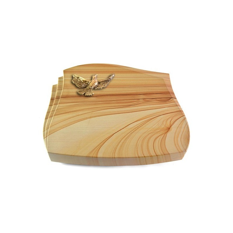 Grabstein Liberty/Woodland Taube (Bronze)