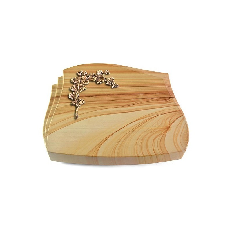 Grabstein Liberty/Woodland Gingozweig 2 (Bronze)