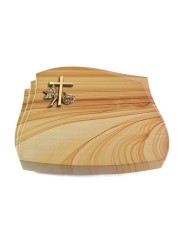 Grabstein Liberty/Woodland Kreuz 1 (Bronze)
