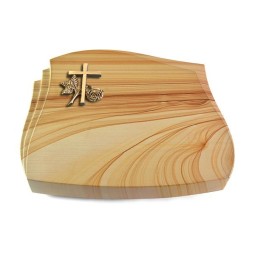 Grabstein Liberty/Woodland Kreuz 1 (Bronze)