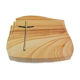 Grabstein Liberty/Woodland Kreuz 2 (Bronze)