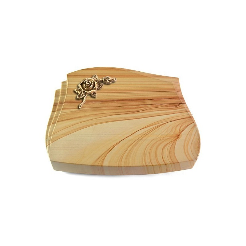 Grabstein Liberty/Woodland Rose 1 (Bronze)