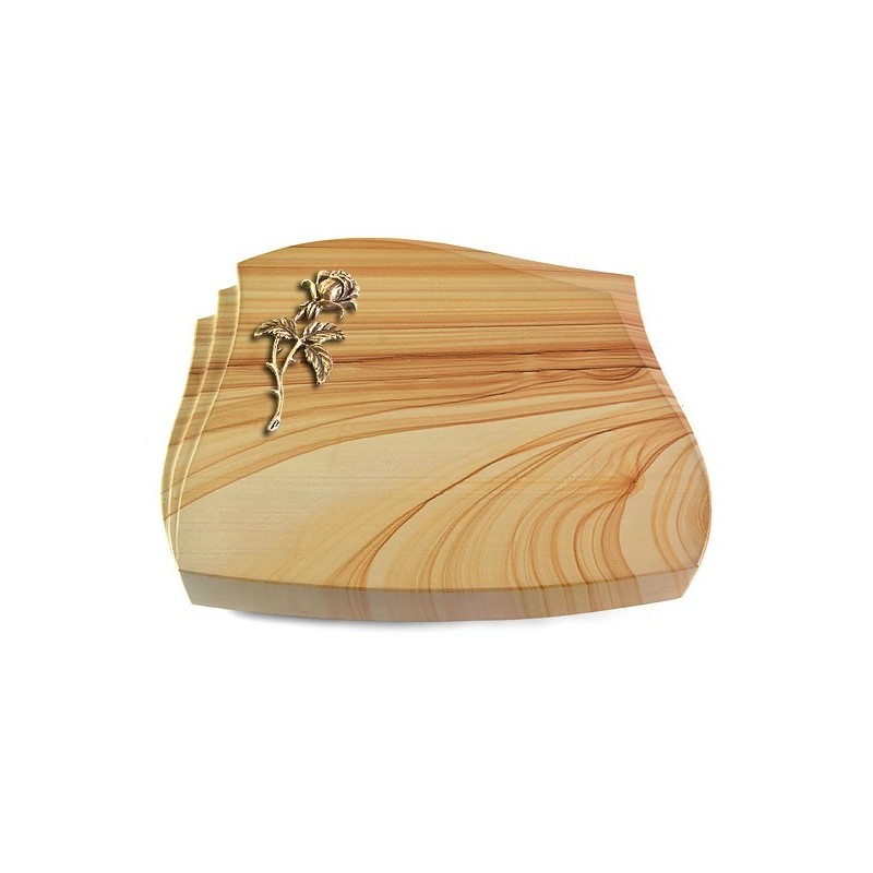 Grabstein Liberty/Woodland Rose 2 (Bronze)