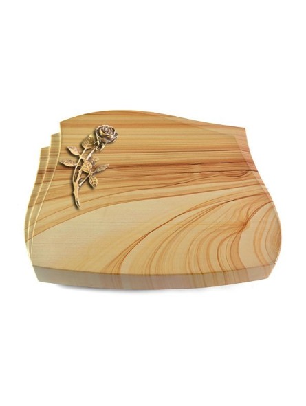 Grabstein Liberty/Woodland Rose 6 (Bronze)