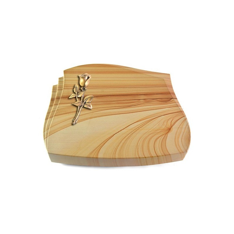 Grabstein Liberty/Woodland Rose 8 (Bronze)