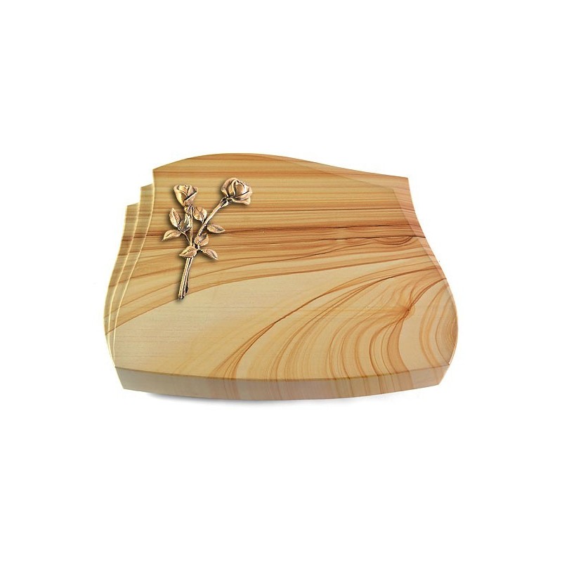 Grabstein Liberty/Woodland Rose 10 (Bronze)
