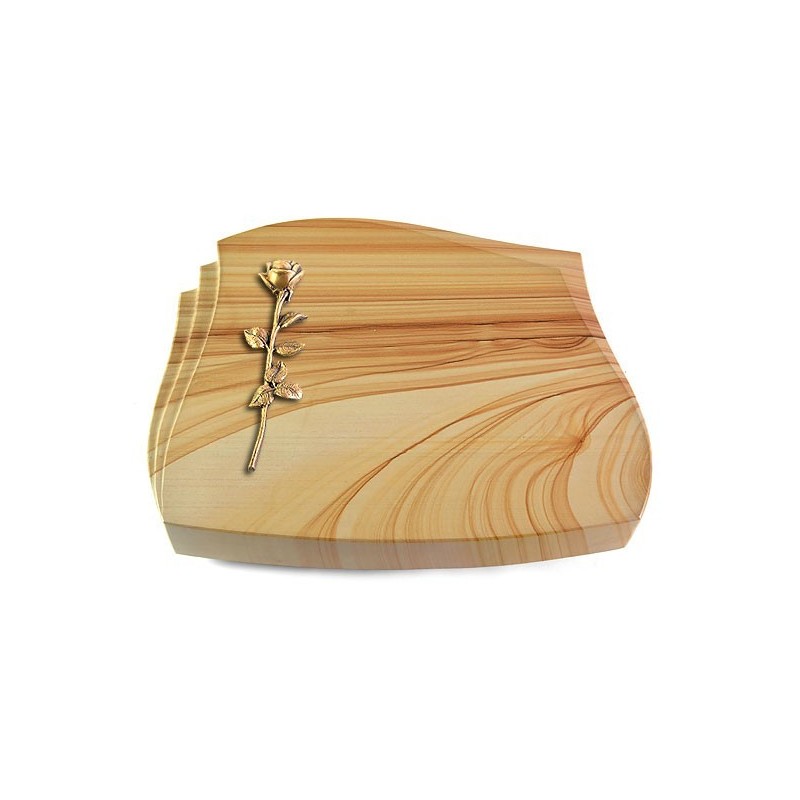 Grabstein Liberty/Woodland Rose 12 (Bronze)