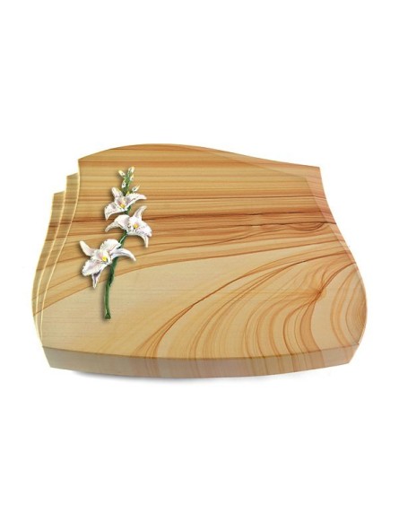 Grabstein Liberty/Woodland Orchidee (Color)