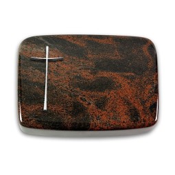 Grabstein Linea/Aruba Kreuz 2 (Alu)