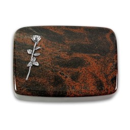 Grabstein Linea/Aruba Rose 12 (Alu)