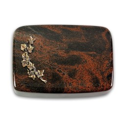 Grabstein Linea/Aruba Efeu (Bronze)