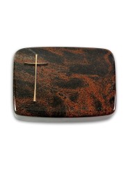 Grabstein Linea/Aruba Kreuz 2 (Bronze)