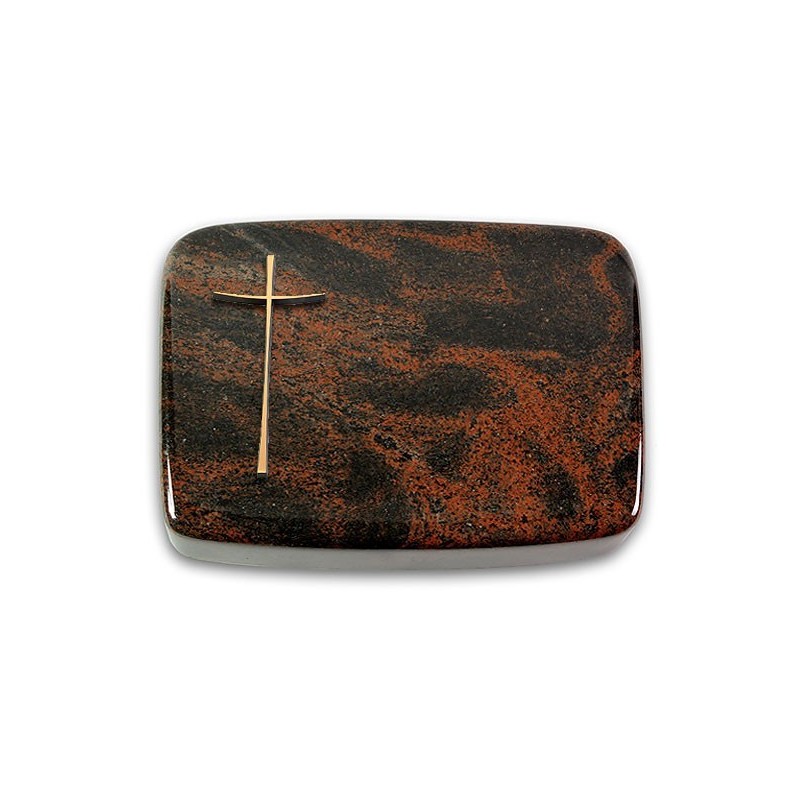 Grabstein Linea/Aruba Kreuz 2 (Bronze)