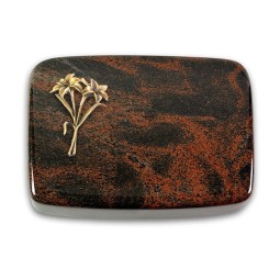 Grabstein Linea/Aruba Lilie (Bronze)