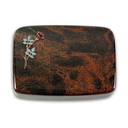 Grabstein Linea/Aruba Rose 4 (Color)