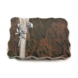 Grabplatte Barap Strikt Rose 10 (Alu)