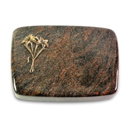 Grabstein Linea/Himalaya Lilie (Bronze)