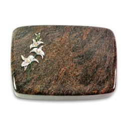 Grabstein Linea/Himalaya Orchidee (Color)