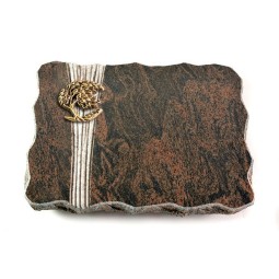 Grabplatte Barap Strikt Baum 1 (Bronze)