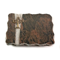 Grabplatte Barap Strikt Baum 2 (Bronze)