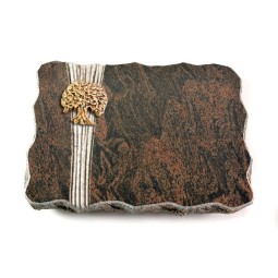 Grabplatte Barap Strikt Baum 3 (Bronze)