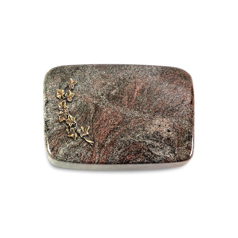 Grabstein Linea/Paradiso Efeu (Bronze)