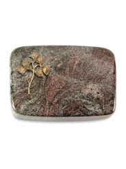 Grabstein Linea/Paradiso Gingozweig 1 (Bronze)