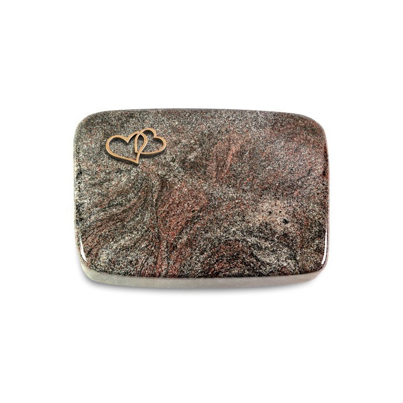 Grabstein Linea/Paradiso Herzen (Bronze)