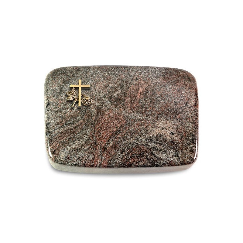 Grabstein Linea/Paradiso Kreuz 1 (Bronze)