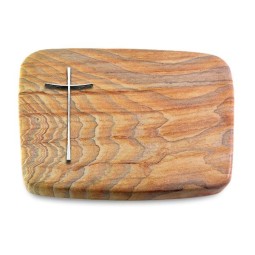 Grabstein Linea/Rainbow Kreuz 2 (Alu)