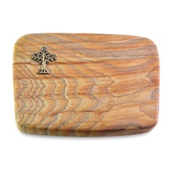 Grabstein Linea/Rainbow Baum 2 (Bronze)