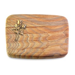 Grabstein Linea/Rainbow Rose 11 (Bronze)