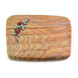 Grabstein Linea/Rainbow Rose 3 (Color)