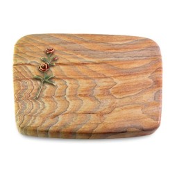 Grabstein Linea/Rainbow Rose 6 (Color)