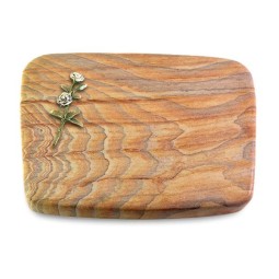 Grabstein Linea/Rainbow Rose 8 (Color)