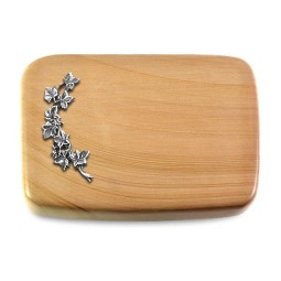 Grabstein Linea/Woodland Efeu (Alu)