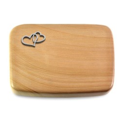 Grabstein Linea/Woodland Herzen (Alu)